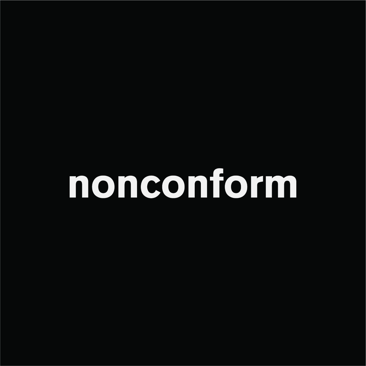 This image shows the nonconform logo.