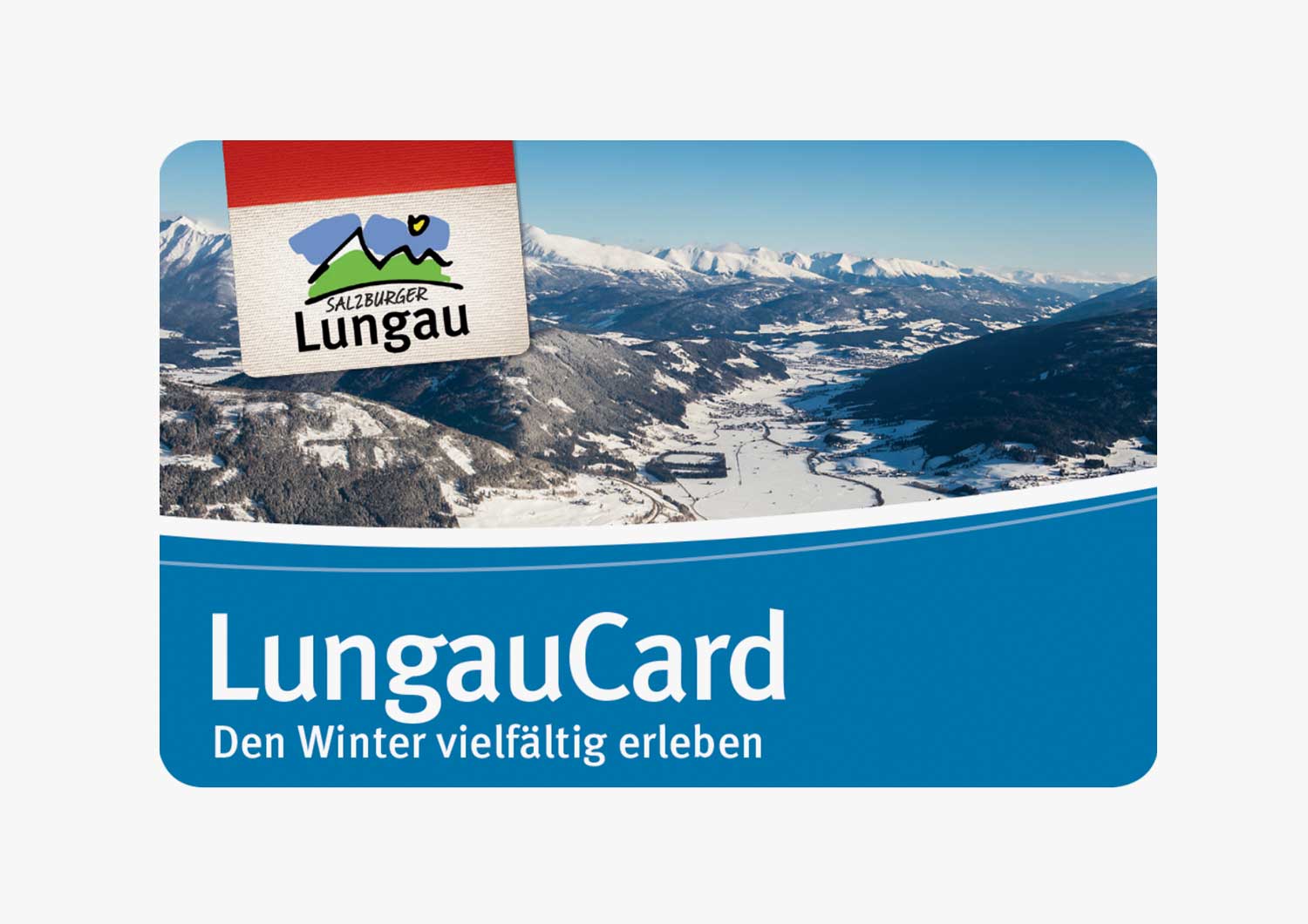 This picture shows the Salzburger Lungau logo. 
