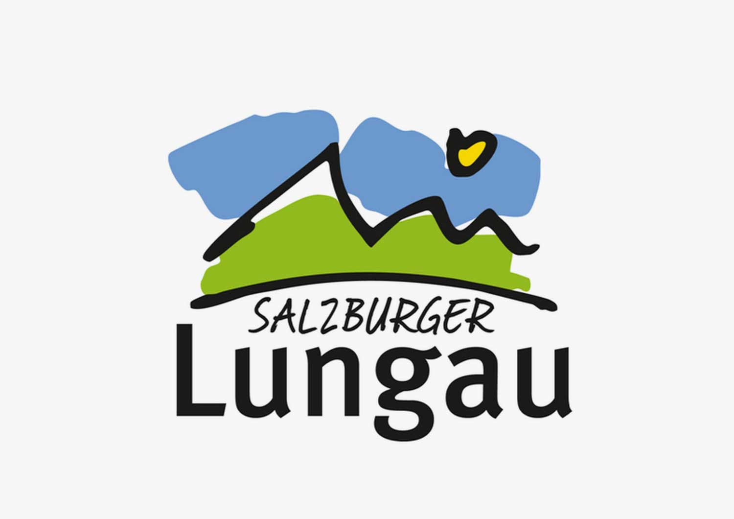 This picture shows the Salzburger Lungau logo. 