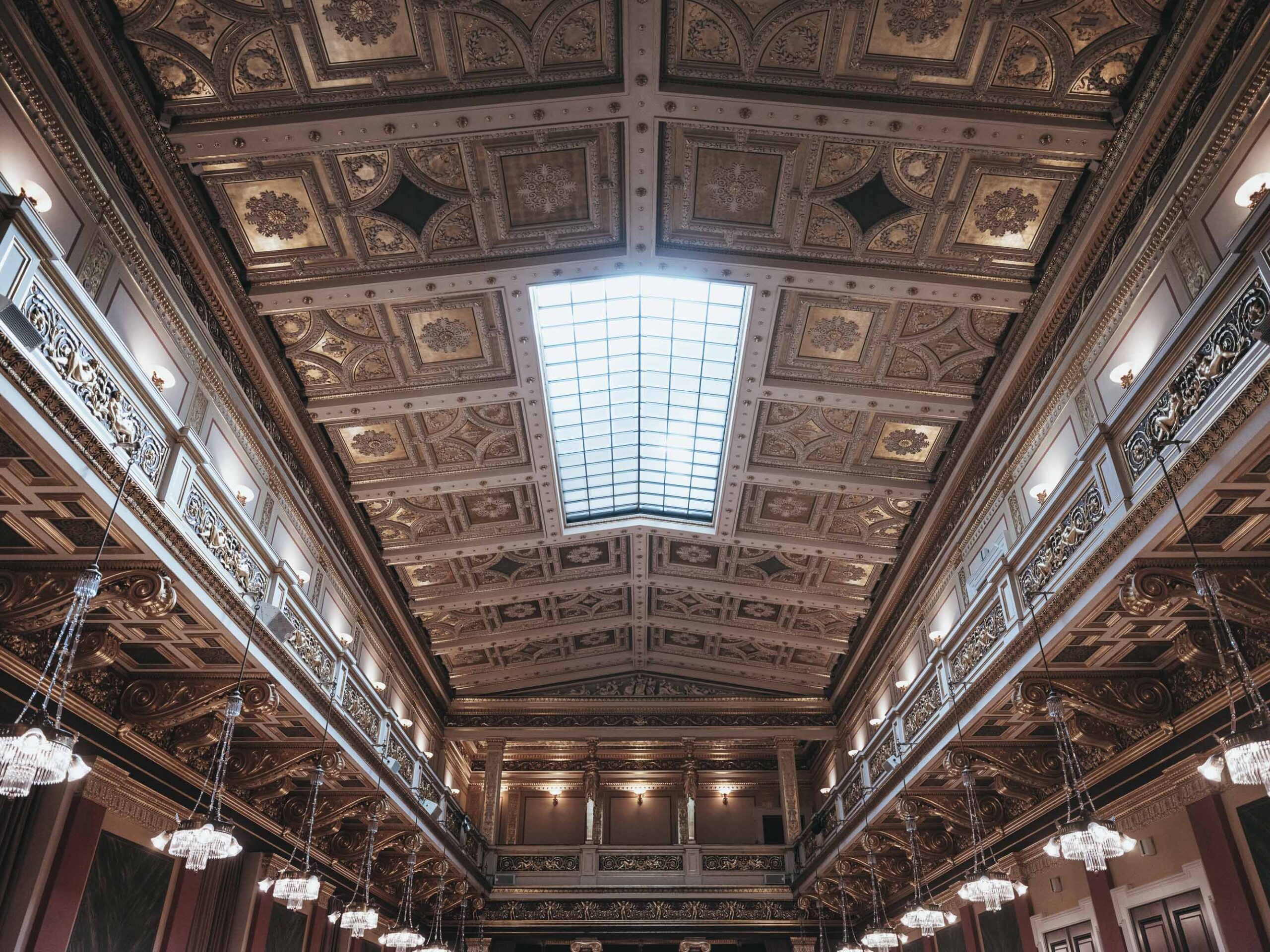 This picture shows a photo from a series of pictures taken at the Musikverein in Vienna.