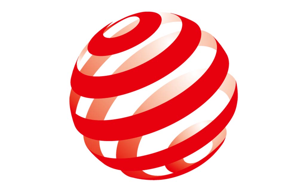 Dieses Bild zeigt das Logo des red Dot Design Award 2023, den Identity Lab gewonnen hat.