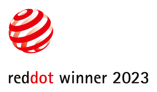 This image shows the Red Dot Logo.