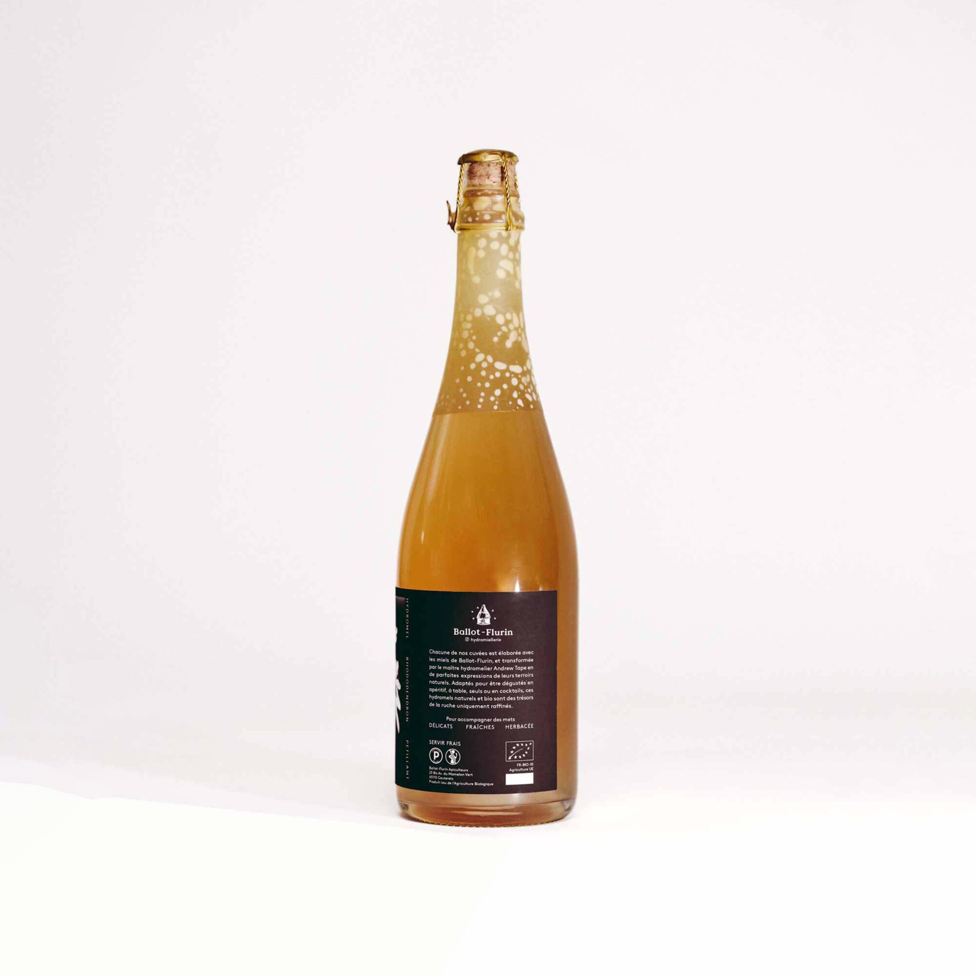 Ballot Flurin Label auf Flasche, Design © Identity Lab Wien