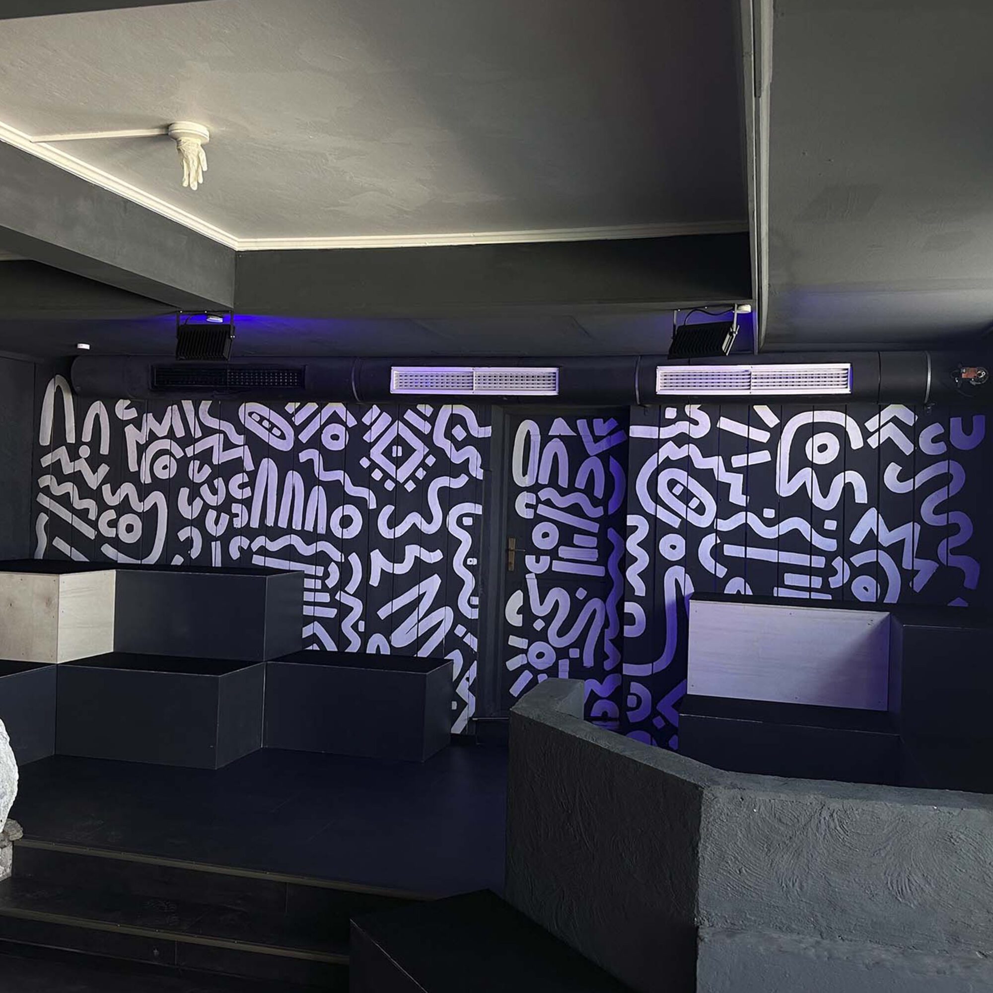 Umbauarbeiten in der Disco des Jugendhotels Carinth im Lungau in Salzburg