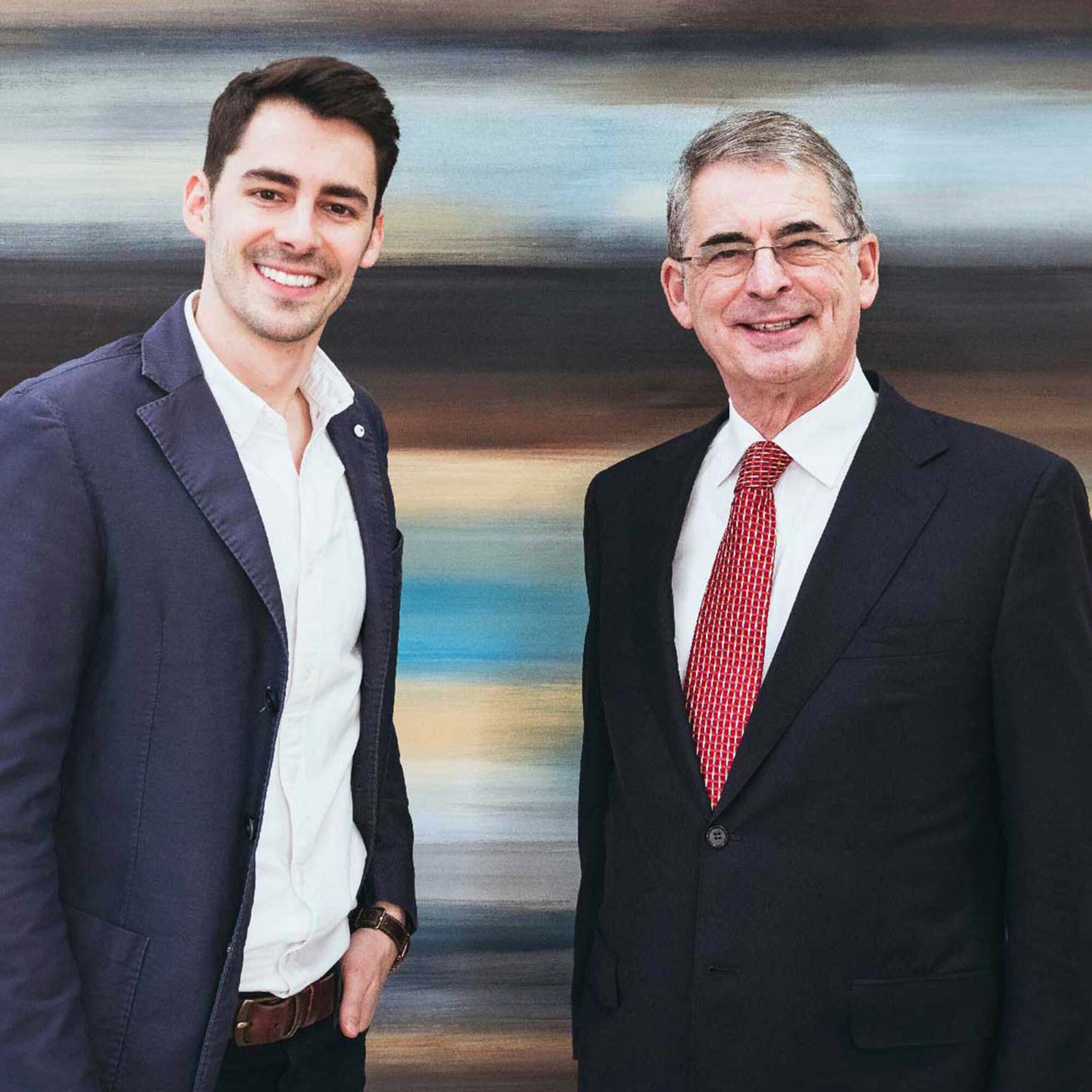 Dennis und Eduard Kastner, Inhaber der Druckerei Kaster AG