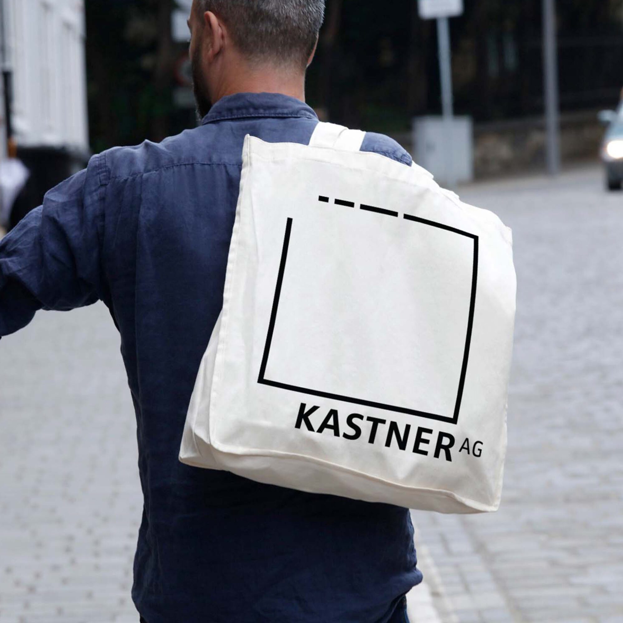 Jutebeutel mit Aufdruck Kastner AG
