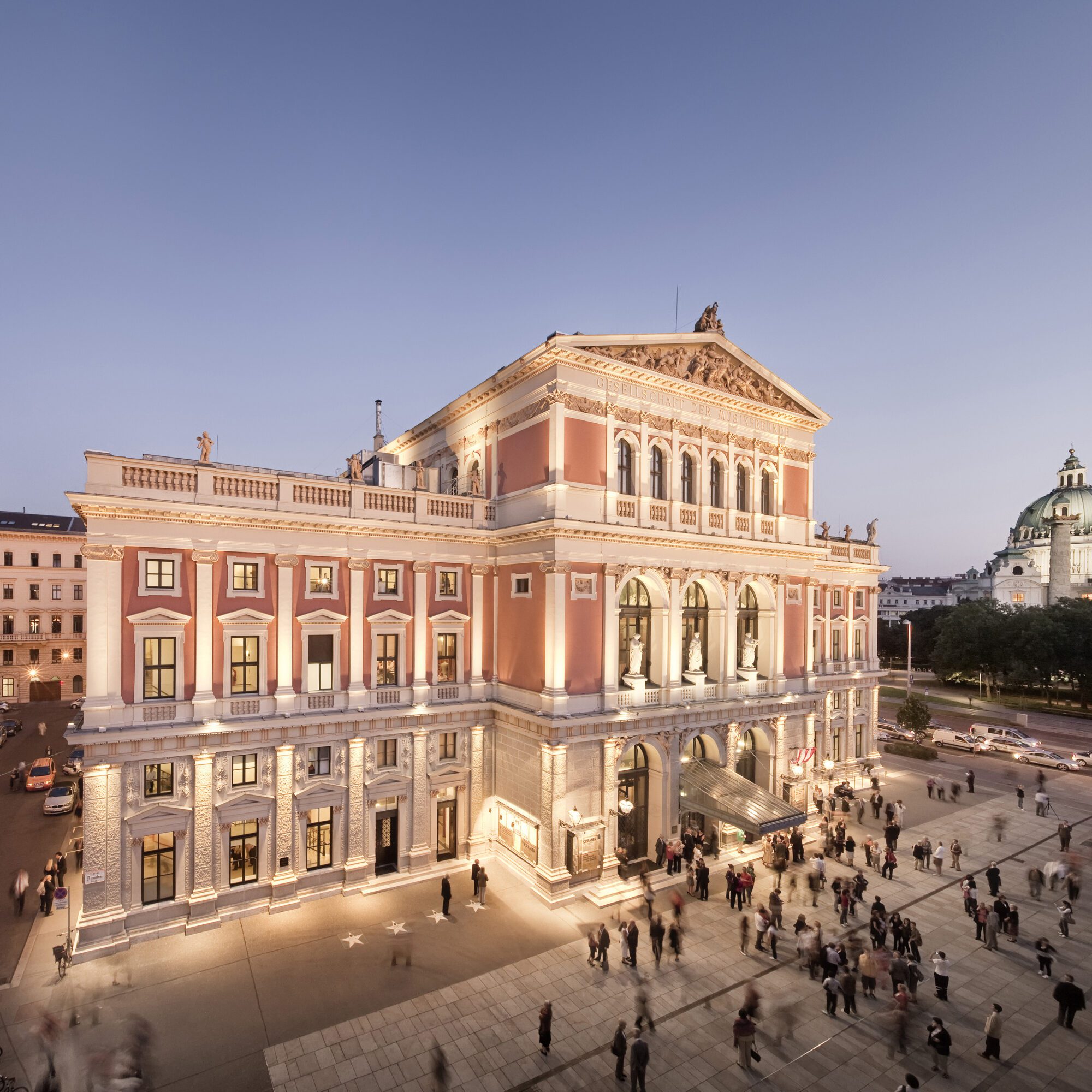 Foto des Wiener Musikvereins © Wolf-Dieter Grabner