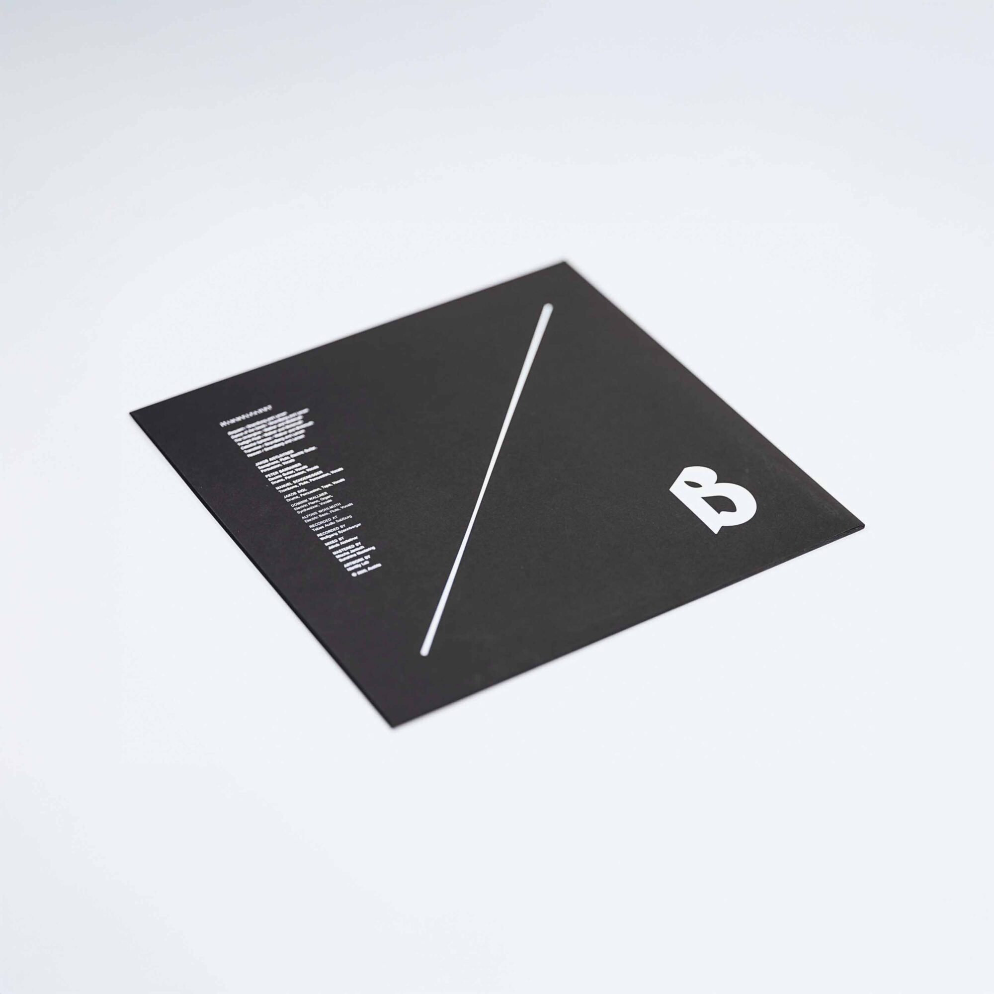 Blank Manuscript - Himmelfahrt - Album Design Vinyl Rückseite © Philip Reitsperger