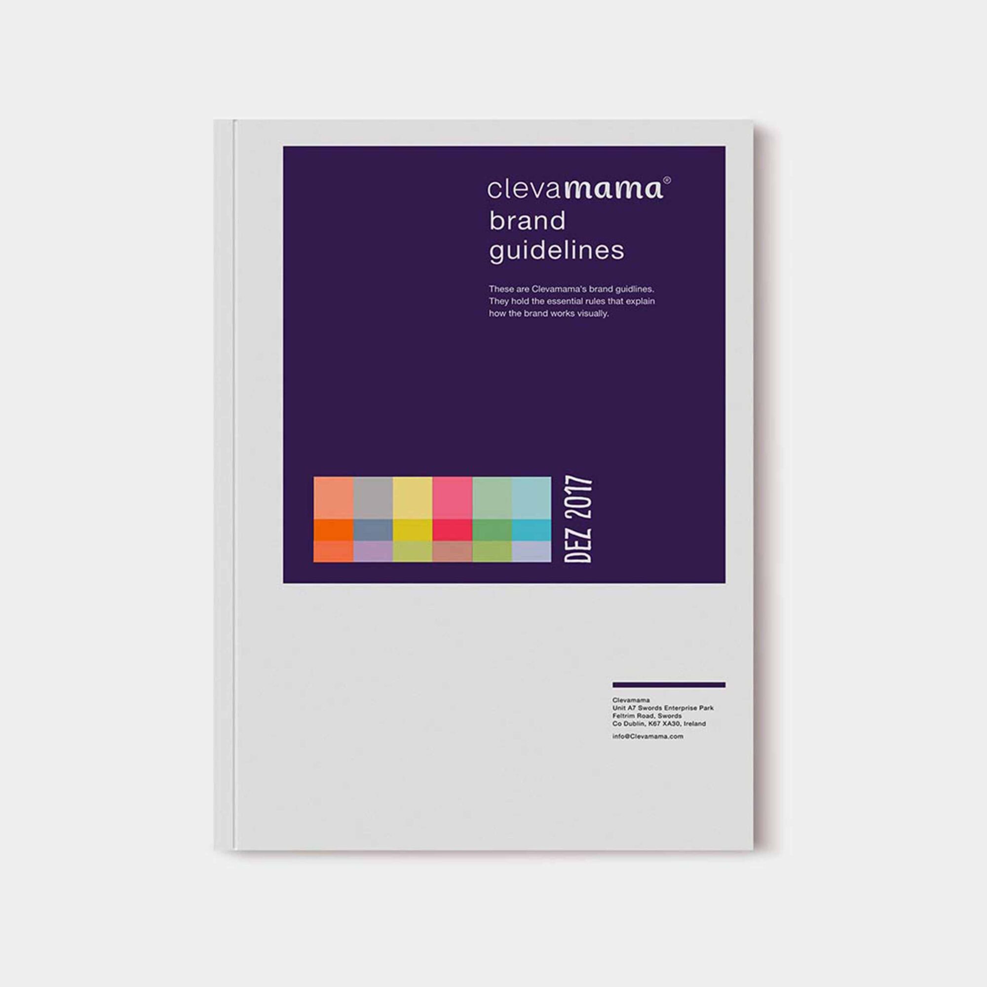 Brand guidelines für Clevamama - Web Design und Corporate Identity